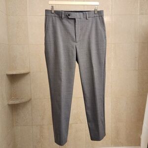 Lands' End Men's Dress Pants in Gray